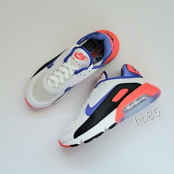 Nike Air Max 2090 EOI Summit White/Racer Blue-Black Men's 8.5/Women's 10 - Picture 2 of 6
